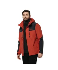 Jack Wolfskin Jasper 3in1 Ανδρικό Μπουφάν, Μέγεθος: M
