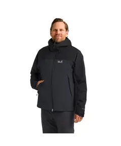 Jack Wolfskin Wild Places 3in1 Jkt M Ανδρικό Μπουφάν, Μέγεθος: S